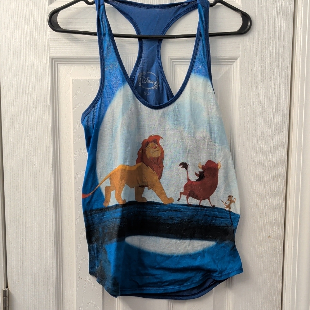 Disney Blue Lion King Graphic Tank